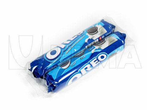 Emballage flow pack de biscuits en multipack