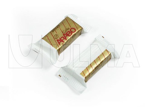 Conditionnement de morceaux de sucre en  Flow Pack.