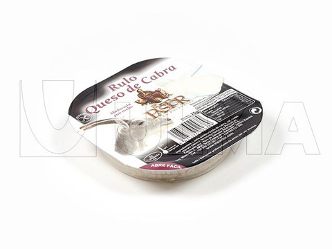 Emballage de fromage de chèvre sous atmosphère modifiée MAP en thermoformage avec film rigide