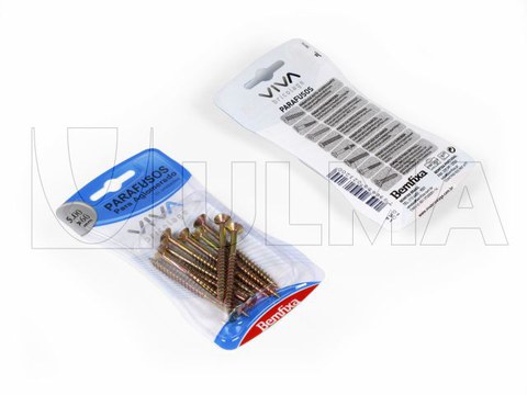 Fixation element packaging in blister thermoforming