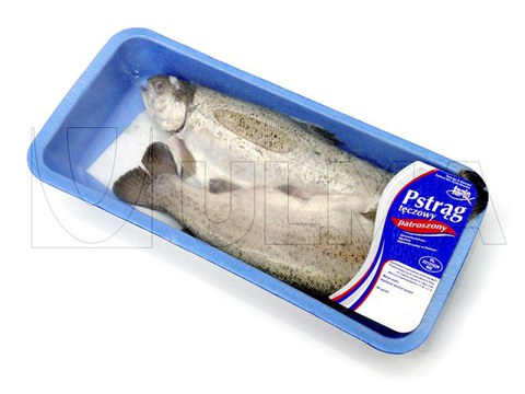 Poisson frais entier conditionné en flow pack avec film barrière retractable BDF®