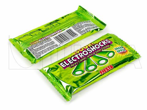 Conditionnement Flow Pack de réglisse.