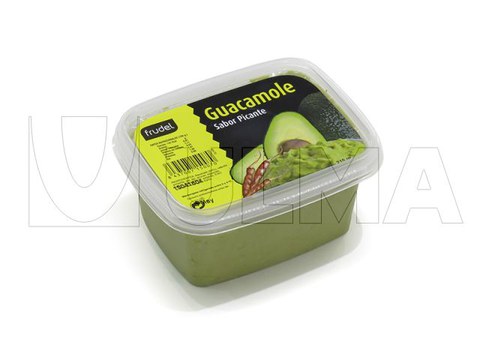 Conditionnement de guacamole en barquette operculée