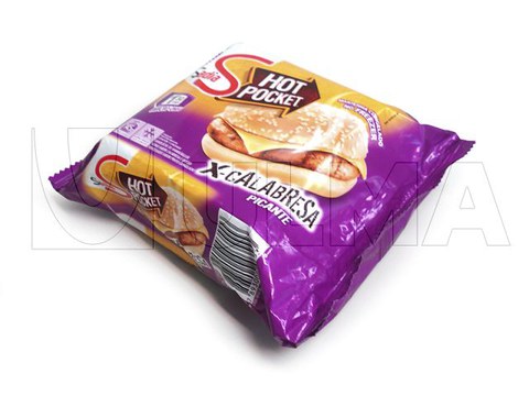 Hamburger conditionné en flow pack (hffs) sous atmosphère modifiée (MAP)