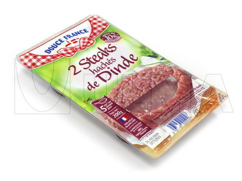 Conditionnement de steaks hachés en thermoformage sous atmosphère modifiée (MAP)