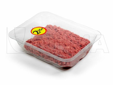 Emballage de viande hachée en thermoformage sous atmosphère modifiée (MAP)