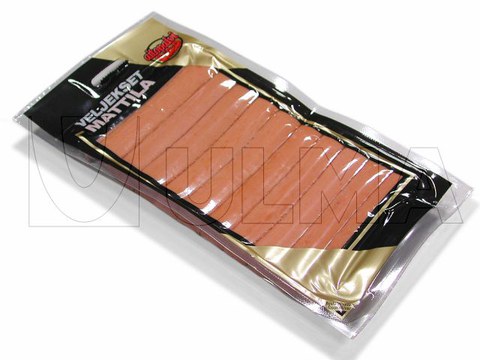 Conditionnement sous vide de saucisses avec film souple