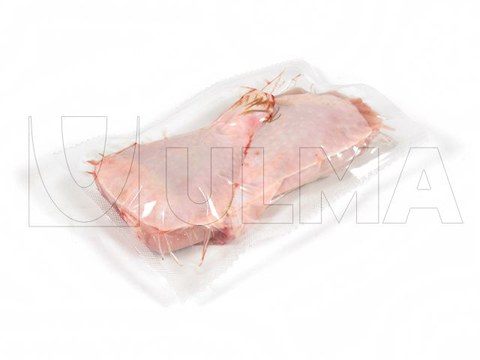 Cuisses de poulet emballées sous vide en thermoformage