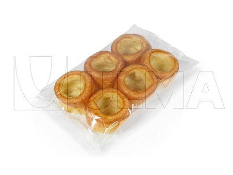 Enkel stuks en groep verpakkingen van cake in Flowpack (HFFS)