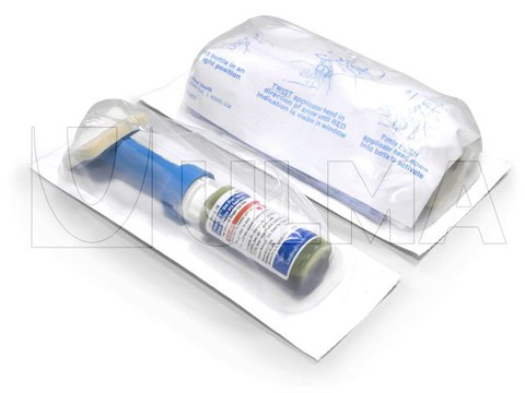 Medisch product verpakt in thermoforming met flexibele folie