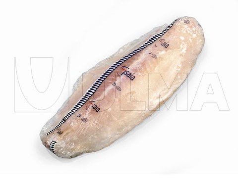 Bevroren visstukken verpakt met flowpacker