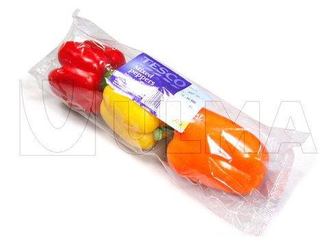 Paprika verpakt met flowpacker