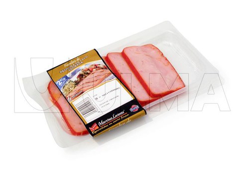 Gemarineerde kalkoenborst skinverpakt met thermoformer