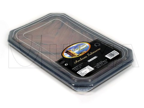 Gepekelde ansjovis verpakt met traysealer