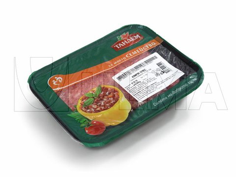 Gehakt MAP verpakt met traysealer